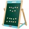 Easy Playhouse: Wooden Tabletop Art Easel - Double-Sided Magnetic Chalk & Whiteboard, Adjustable & Foldable Art Station, Learning Accessories, Kids 3+